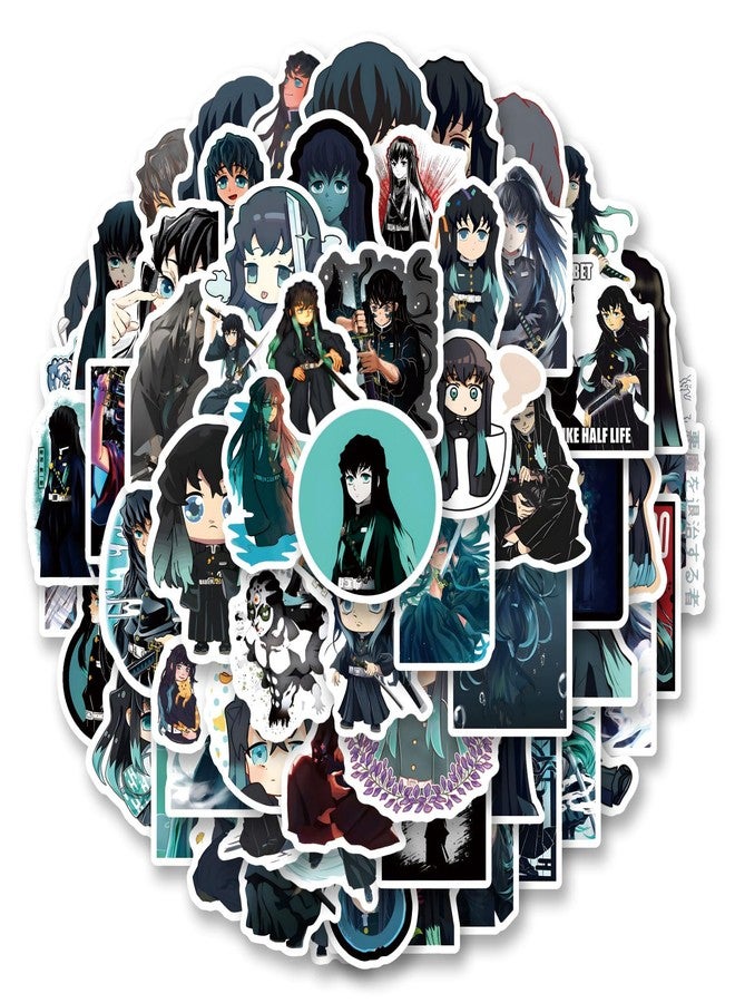 YEESACG 64pcs Japanese Anime Game Romantic Aesthetics Retro Funny Stickers Pop Kawaii Pack | Vsco Funny Cool Deacls Graffiti Stickers Vinyl for Water Bottle Skateboard Luggage Laptop - Image 1